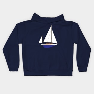 Concordia Yawl Sailboat Kids Hoodie